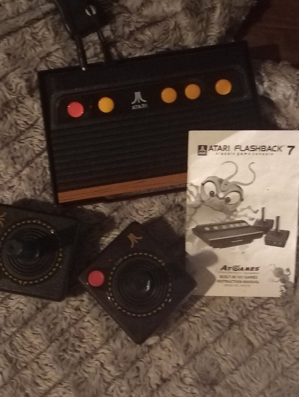 Atari Flashback 7 Classic Video Game Console - Black